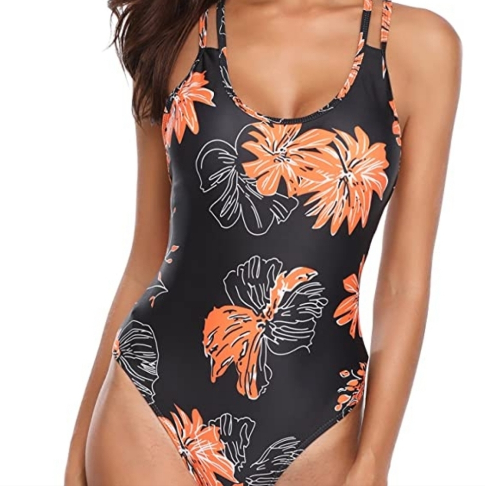 MARINAVIDA Women One Piece Swimsuit Low Back Sz S NWT